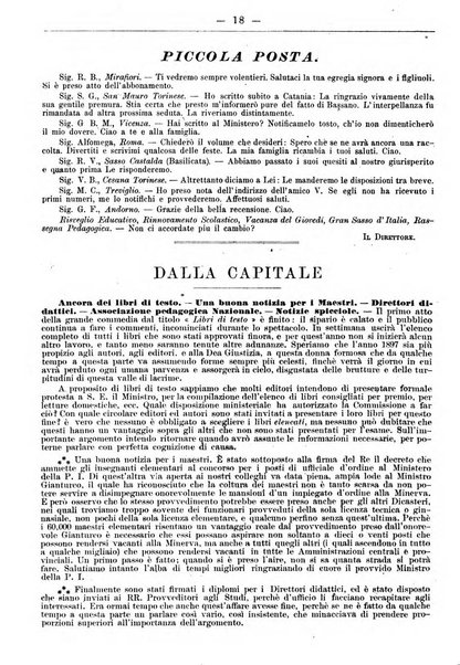 L'osservatore scolastico Giornale d'istruzione e d'educazione premiato all'Esposizione Didattica di Torino (1869)