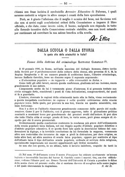 L'osservatore scolastico Giornale d'istruzione e d'educazione premiato all'Esposizione Didattica di Torino (1869)