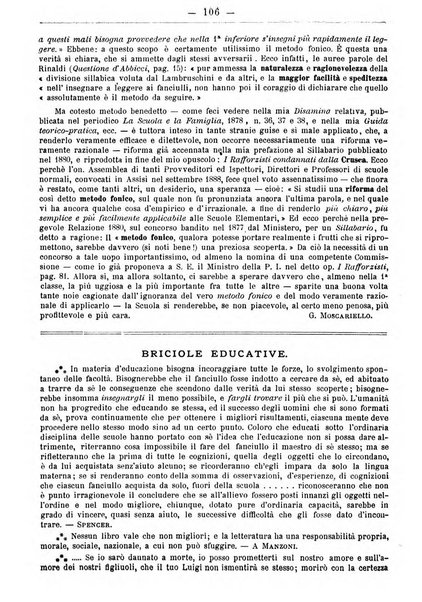 L'osservatore scolastico Giornale d'istruzione e d'educazione premiato all'Esposizione Didattica di Torino (1869)