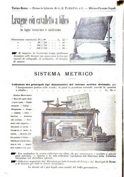 L'osservatore scolastico Giornale d'istruzione e d'educazione premiato all'Esposizione Didattica di Torino (1869)