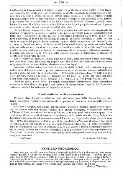 L'osservatore scolastico Giornale d'istruzione e d'educazione premiato all'Esposizione Didattica di Torino (1869)