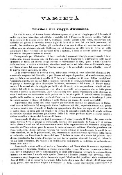 L'osservatore scolastico Giornale d'istruzione e d'educazione premiato all'Esposizione Didattica di Torino (1869)