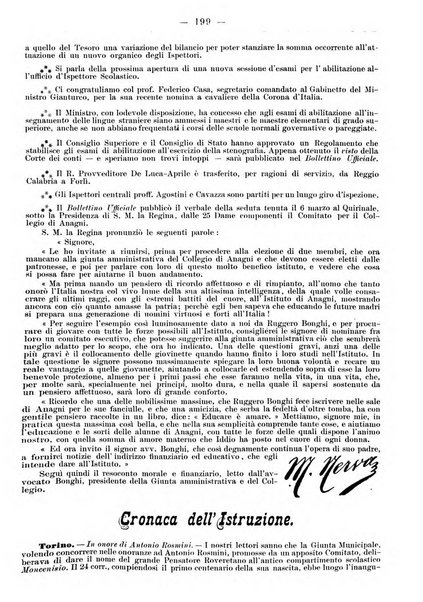 L'osservatore scolastico Giornale d'istruzione e d'educazione premiato all'Esposizione Didattica di Torino (1869)