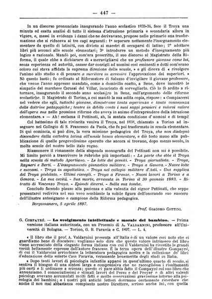 L'osservatore scolastico Giornale d'istruzione e d'educazione premiato all'Esposizione Didattica di Torino (1869)