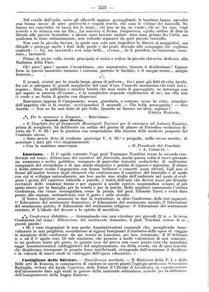 L'osservatore scolastico Giornale d'istruzione e d'educazione premiato all'Esposizione Didattica di Torino (1869)