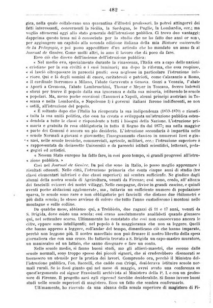 L'osservatore scolastico Giornale d'istruzione e d'educazione premiato all'Esposizione Didattica di Torino (1869)