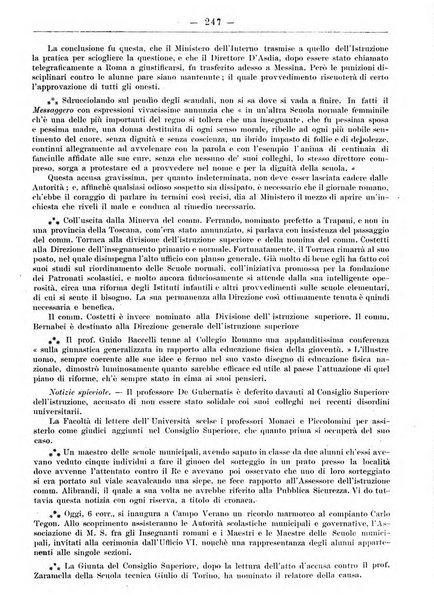 L'osservatore scolastico Giornale d'istruzione e d'educazione premiato all'Esposizione Didattica di Torino (1869)