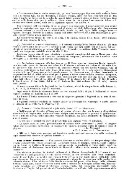 L'osservatore scolastico Giornale d'istruzione e d'educazione premiato all'Esposizione Didattica di Torino (1869)