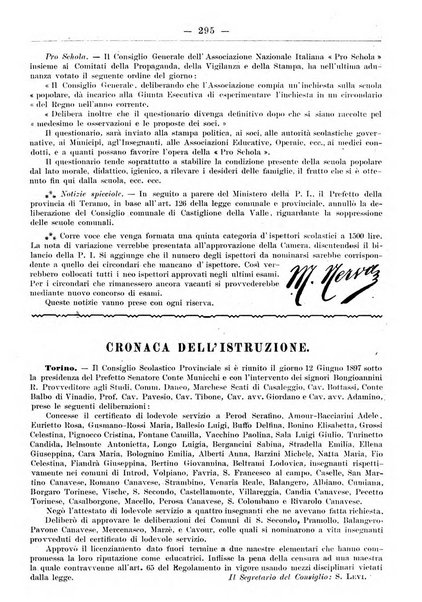 L'osservatore scolastico Giornale d'istruzione e d'educazione premiato all'Esposizione Didattica di Torino (1869)