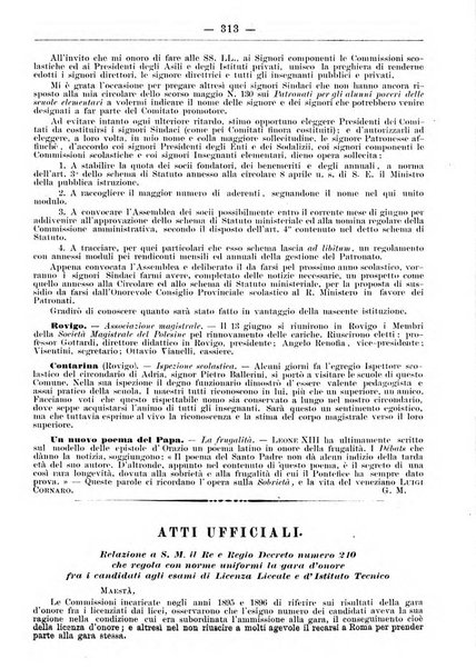 L'osservatore scolastico Giornale d'istruzione e d'educazione premiato all'Esposizione Didattica di Torino (1869)