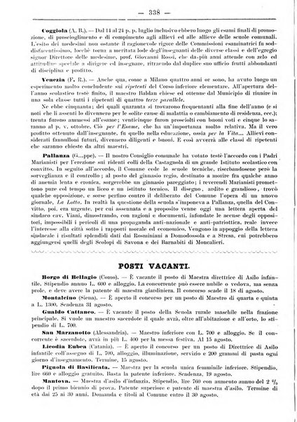 L'osservatore scolastico Giornale d'istruzione e d'educazione premiato all'Esposizione Didattica di Torino (1869)