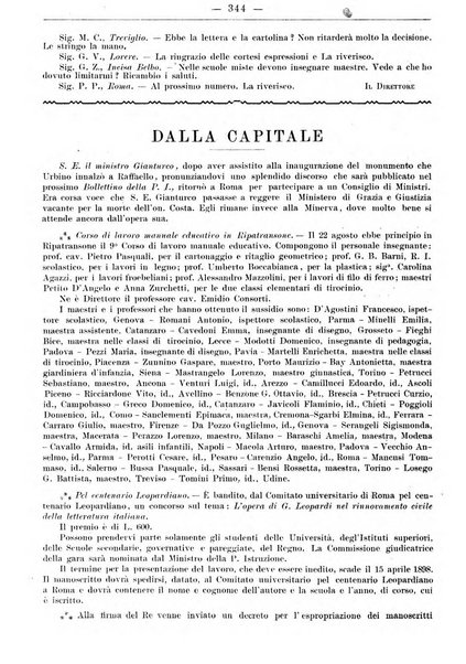 L'osservatore scolastico Giornale d'istruzione e d'educazione premiato all'Esposizione Didattica di Torino (1869)