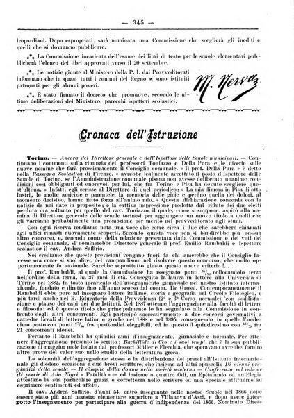 L'osservatore scolastico Giornale d'istruzione e d'educazione premiato all'Esposizione Didattica di Torino (1869)