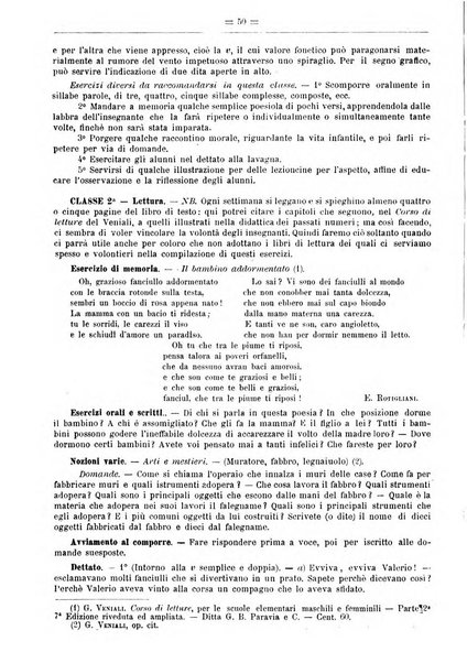 L'osservatore scolastico Giornale d'istruzione e d'educazione premiato all'Esposizione Didattica di Torino (1869)