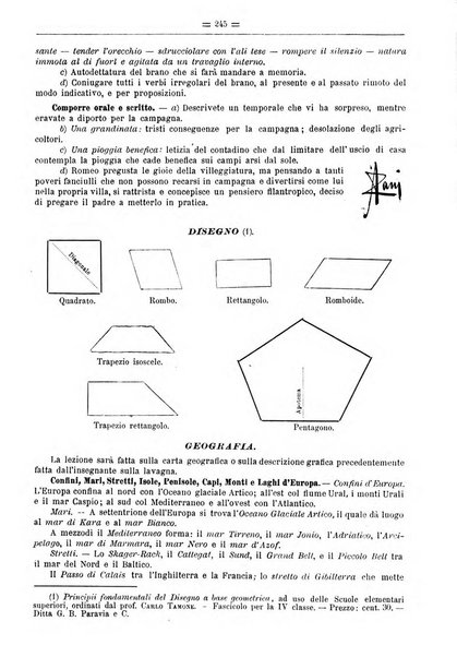 L'osservatore scolastico Giornale d'istruzione e d'educazione premiato all'Esposizione Didattica di Torino (1869)