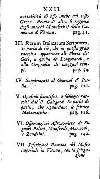 Osservazioni letterarie che possono servire di continuazione al giornal de'letterati d'Italia