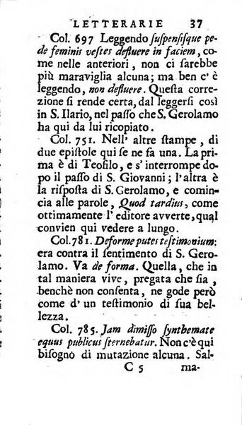 Osservazioni letterarie che possono servire di continuazione al giornal de'letterati d'Italia