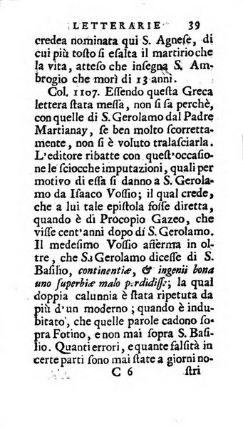 Osservazioni letterarie che possono servire di continuazione al giornal de'letterati d'Italia