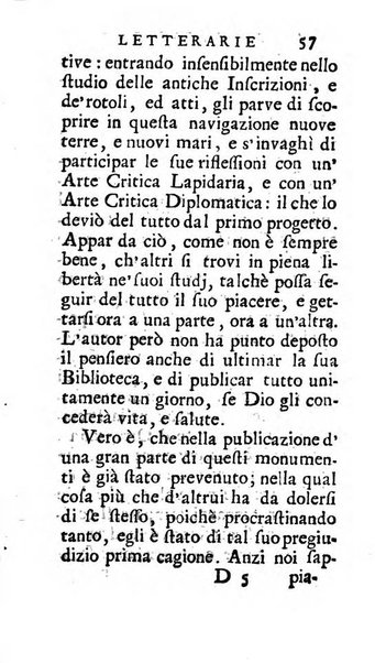 Osservazioni letterarie che possono servire di continuazione al giornal de'letterati d'Italia