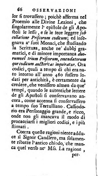 Osservazioni letterarie che possono servire di continuazione al giornal de'letterati d'Italia