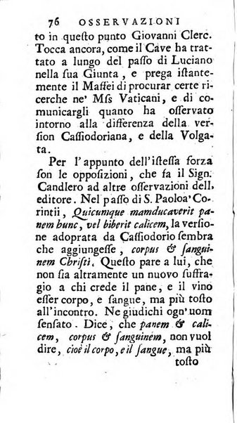 Osservazioni letterarie che possono servire di continuazione al giornal de'letterati d'Italia