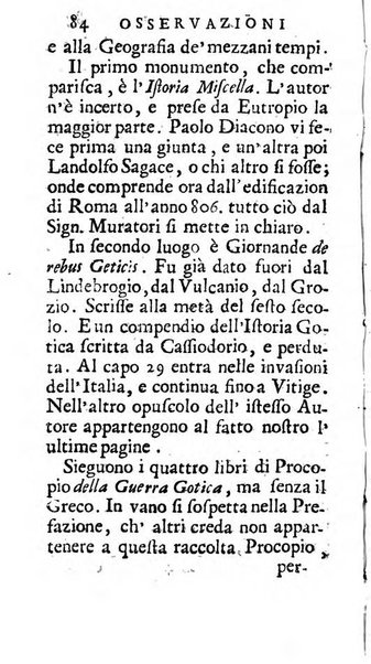 Osservazioni letterarie che possono servire di continuazione al giornal de'letterati d'Italia