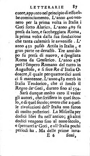 Osservazioni letterarie che possono servire di continuazione al giornal de'letterati d'Italia