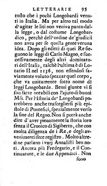 Osservazioni letterarie che possono servire di continuazione al giornal de'letterati d'Italia