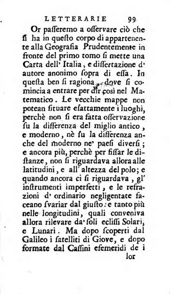 Osservazioni letterarie che possono servire di continuazione al giornal de'letterati d'Italia