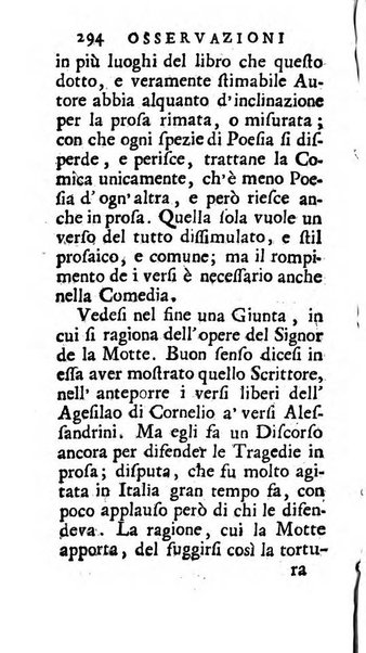 Osservazioni letterarie che possono servire di continuazione al giornal de'letterati d'Italia