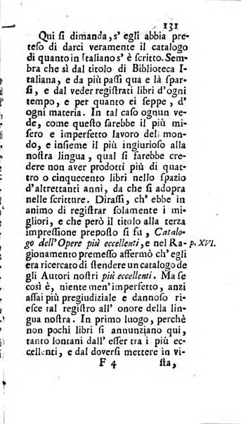 Osservazioni letterarie che possono servire di continuazione al giornal de'letterati d'Italia