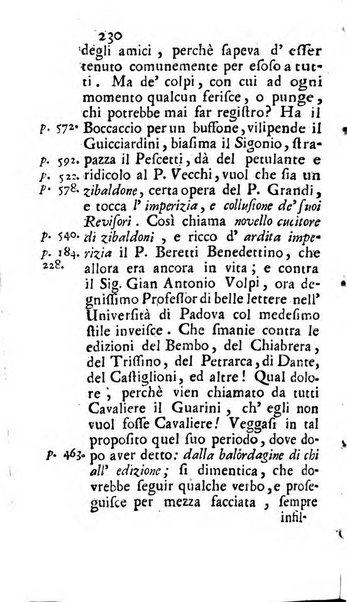 Osservazioni letterarie che possono servire di continuazione al giornal de'letterati d'Italia