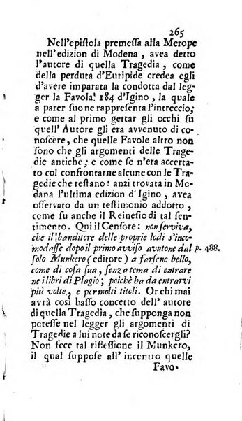 Osservazioni letterarie che possono servire di continuazione al giornal de'letterati d'Italia