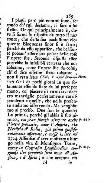 Osservazioni letterarie che possono servire di continuazione al giornal de'letterati d'Italia