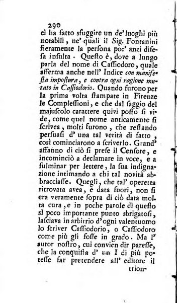 Osservazioni letterarie che possono servire di continuazione al giornal de'letterati d'Italia