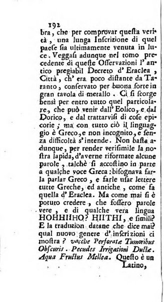 Osservazioni letterarie che possono servire di continuazione al giornal de'letterati d'Italia