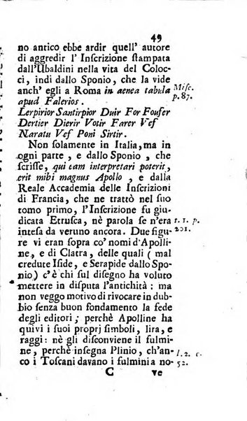 Osservazioni letterarie che possono servire di continuazione al giornal de'letterati d'Italia