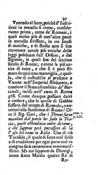 Osservazioni letterarie che possono servire di continuazione al giornal de'letterati d'Italia