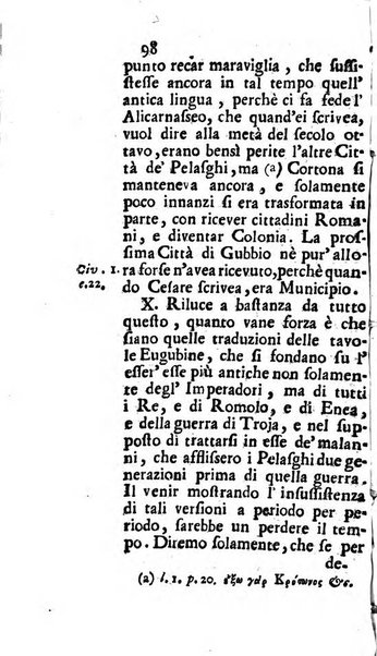 Osservazioni letterarie che possono servire di continuazione al giornal de'letterati d'Italia