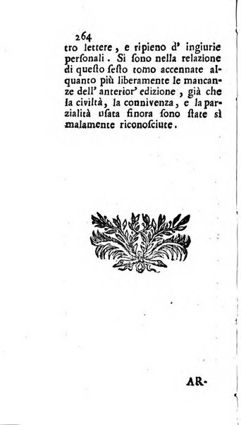 Osservazioni letterarie che possono servire di continuazione al giornal de'letterati d'Italia