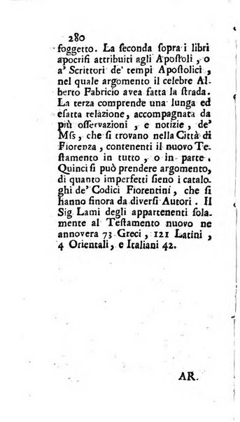 Osservazioni letterarie che possono servire di continuazione al giornal de'letterati d'Italia