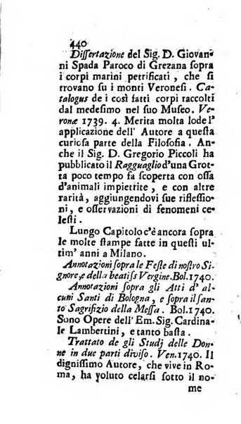 Osservazioni letterarie che possono servire di continuazione al giornal de'letterati d'Italia