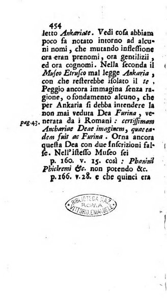 Osservazioni letterarie che possono servire di continuazione al giornal de'letterati d'Italia