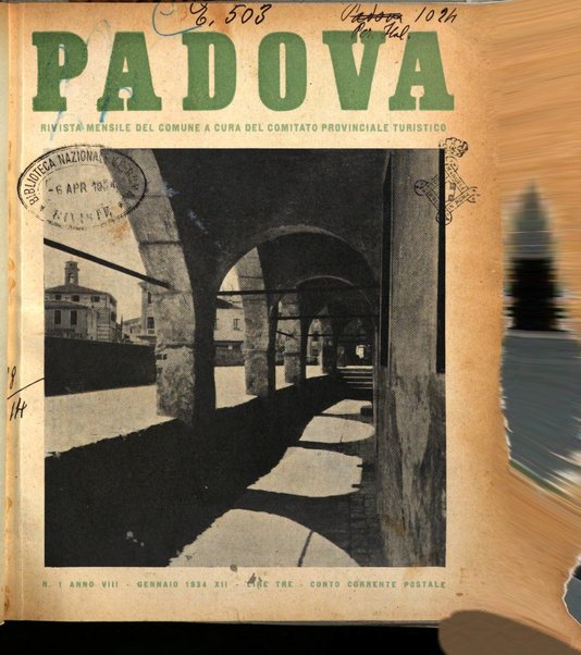 Padova rivista mensile dell'attivita municipale e cittadina