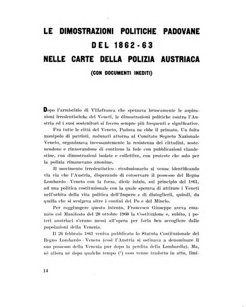 Padova rivista mensile dell'attivita municipale e cittadina