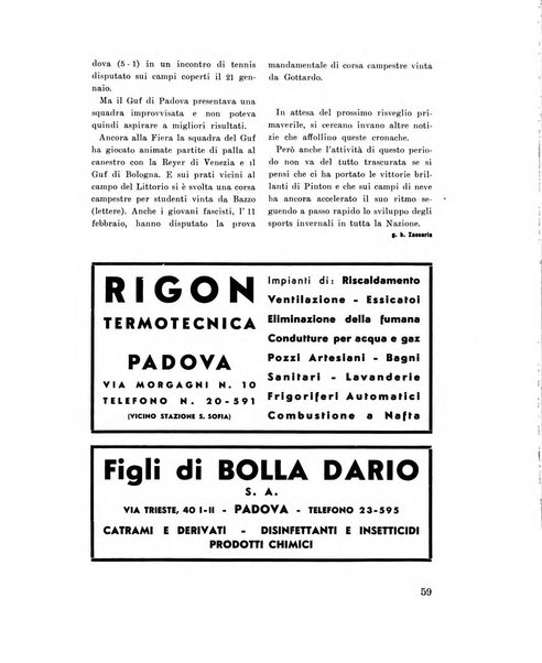 Padova rivista mensile dell'attivita municipale e cittadina