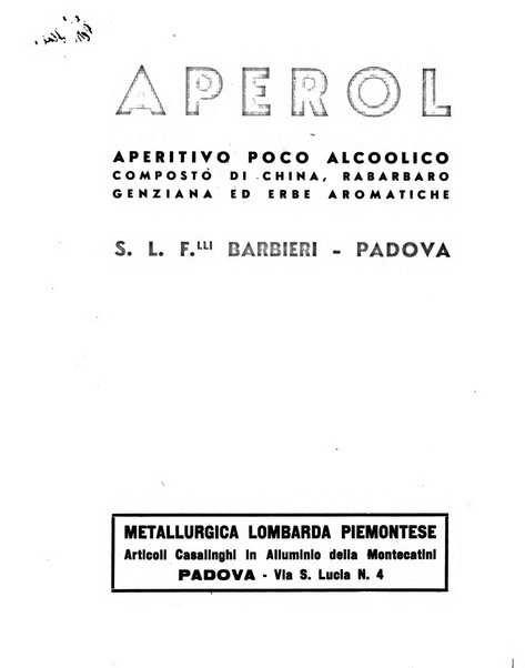 Padova rivista mensile dell'attivita municipale e cittadina