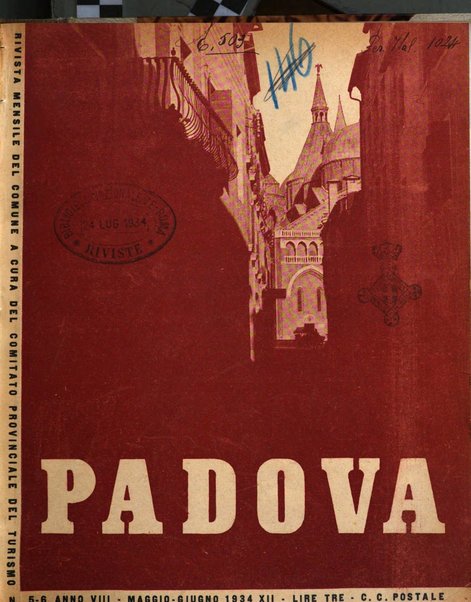 Padova rivista mensile dell'attivita municipale e cittadina