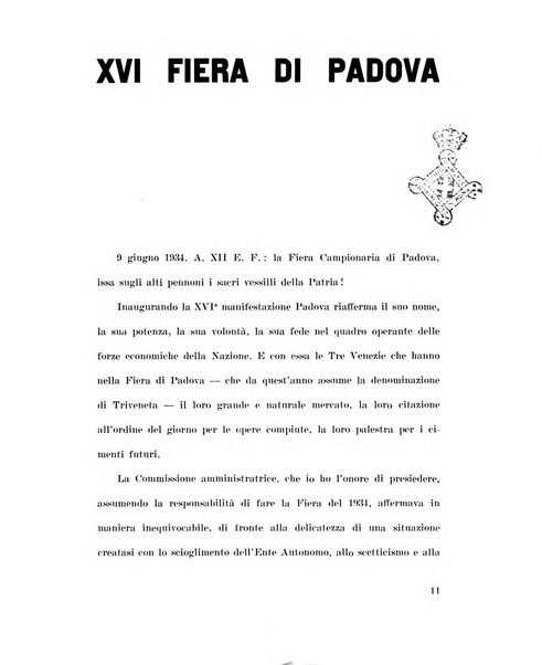 Padova rivista mensile dell'attivita municipale e cittadina