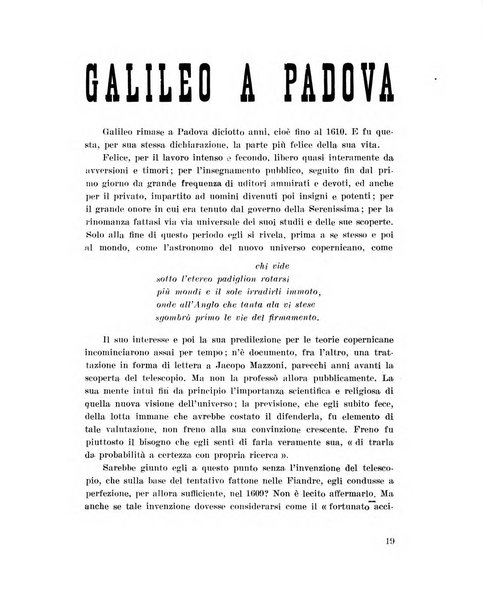 Padova rivista mensile dell'attivita municipale e cittadina